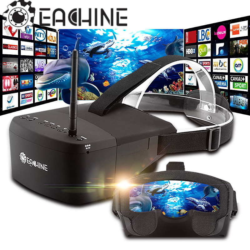 Eachine EV800 5 Inci 800X480 K - Skyzone Sky04O Pro Fpv Goggles ulasan dan harga